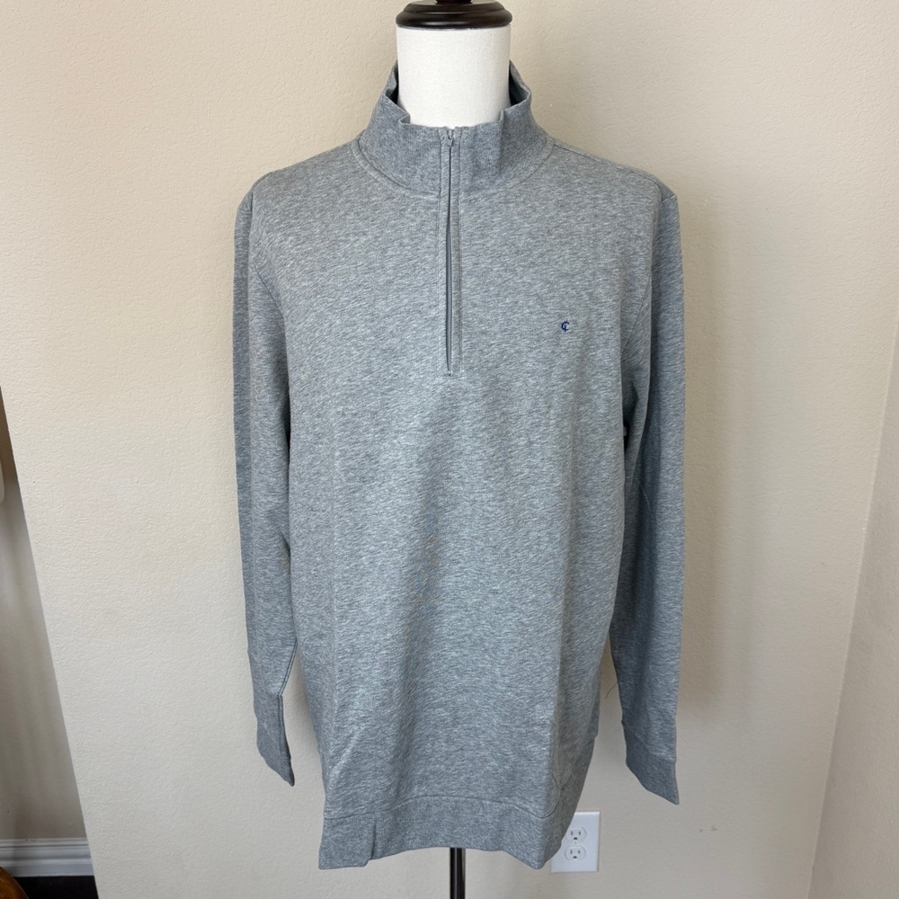 NWT - Criquet Mens 1/4 Zip Pull Over Sweater | XXL | Gray